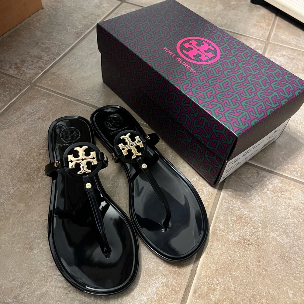 Tory Burch Black Sandals Size 7 Women’s